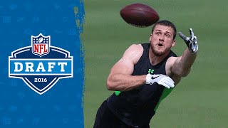 Who is Moritz Boehringer Check out the German Football star play amp train for the NFL [upl. by Alleinad]