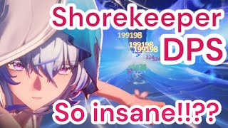 Shorekeeper DPS vs Hazard tower F1  Wuthering Waves 13 [upl. by Akemyt]