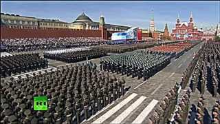 VICTORY PARADE ANTHEM 2013 SOVIET RUSSIAN [upl. by Afesoj889]