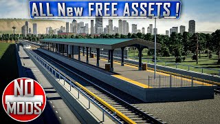 😎 Huge UPDATE  Tons of new ASSETS and TOOLS in Cities Skylines 2 [upl. by Ahsikam332]