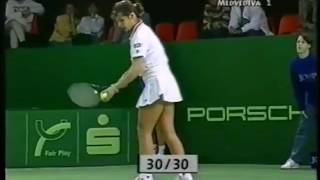 Lindsay Davenport vs Natalia Medvedeva 1996 Filderstadt Highlights [upl. by Oraneg808]