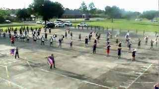 Thibodaux High Band Show Off 20122013 Pregame [upl. by Gene185]