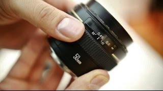 Canon 50mm f14 USM lens review with samples full frame and APSC [upl. by Sanjiv249]