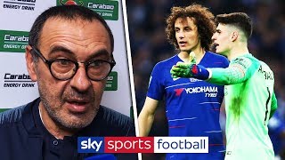 quotIt was a big misunderstandingquot  Maurizio Sarri speaks on Kepa substitution incident [upl. by Alul69]