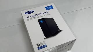 Lacie d2 Professional 8TB Review 開箱 [upl. by Kaitlyn]