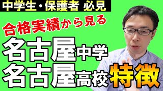 【名古屋の塾講師がガチ分析】名古屋中学・名古屋高校の合格実績から学校雰囲気を話していこう【愛知県学校紹介シリーズ】 [upl. by Jp237]