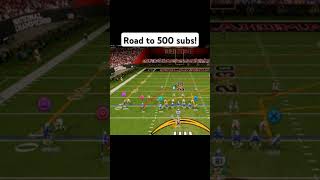 Play action strike in eacollegefootball25 shortvideo shorts short ncaa25 collegefootball [upl. by Llenrev]