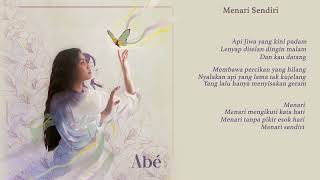 Mirabeth  Menari Sendiri Studio Version Lyric Video [upl. by Holtz]