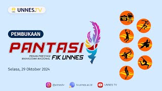 🔴  LIVE  PEMBUKAAN PANTASI UNNES 2024  PEKAN PRESTASI MAHASISWA NASIONAL [upl. by Ahsitram293]