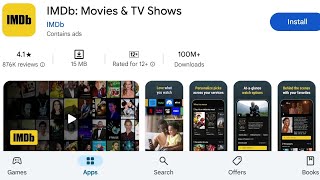 How To Install IMDb Movies amp TV Shows Apps  How To Download IMDb Movies amp TV Shows Apps [upl. by Ikceb]