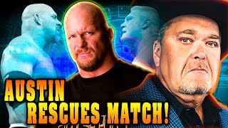 JIM ROSS quotAUSTIN SAVED the GOLDBERG vs BROCK LESNAR matchquot  Grilling JR WrestleMania XX Remix [upl. by Denton]