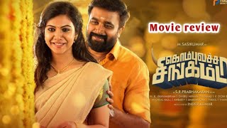 Kombu vatcha singamda Movie review  Mj TaMil  sasikumar [upl. by Gatian957]