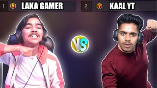 Kaal yt vs Laka Gamer😱 Kaal yt Fan Challenge Me 1 vs 1  Garena free fire [upl. by Senhauser]