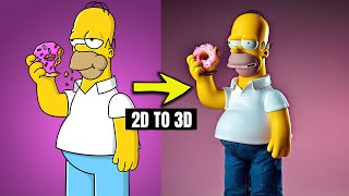 Create 3D characters from 2D images [upl. by Nylehtak]