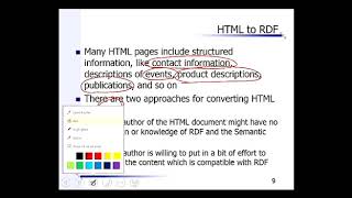 Lecture 13  Semantic Web Application Architecture [upl. by Nolyag23]