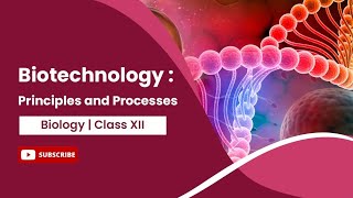 Zoology  BIOTECHNOLOGY  PRINCIPLES AND PROCESSES  Lecture  02 By Dr Atul Mishra [upl. by Dino]