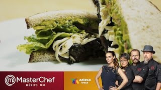 Sandwich mexicano  MasterChef México 2016 [upl. by Castara448]