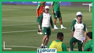 El ÚLTIMO ENTRENAMIENTO de Diego Cocca con la Selección Mexicana para ENFRENTAR a Camerún [upl. by Valsimot316]