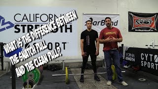 Friday Technique Talk Whats the difference between the snatch pull and the clean pull [upl. by Howlend]