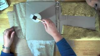 How to cover a vinyl binder [upl. by Collins]