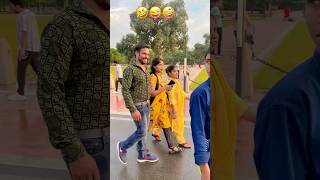 Bhaiya To Sabko Hansa Diye 🤣  funny viralcomedy publicreaction girl reaction funnyshorts [upl. by Goodill]