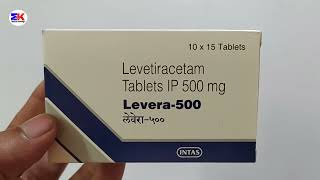 Levera 500mg Tablet  Levetiracetam 500mg Tablet  Levera 500 Tablet Uses Benefits Dosage Review [upl. by Eleni]