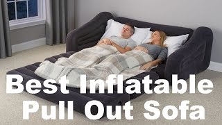 Inflatable Sofa Bed Review Best Blow Up Couch Bed [upl. by Feenah]