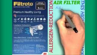 Filtrete Elite allergen 3M reduction filter  Filtrete Best air filters 3M for home [upl. by Dnalon]