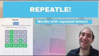 Repeatle Wordle puzzle for 1 Nov 24 wordle variant wordgames puzzle speedsolving puzzlegame [upl. by Mitchell]