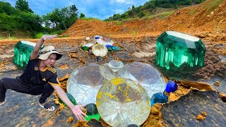 I Finding in Dry Season MASSIVE A lot Gemstone FOUND Dry Underground [upl. by Occor]