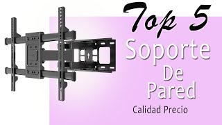 Los 5 Mejores SOPORTES de TV para PARED 📺 CalidadPrecio del 2024 [upl. by Yeltnerb]