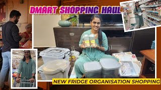 Dmart Shopping Haul  New Fridge Organisation Shopping  RK Family Vlogs [upl. by Laertnom]