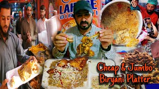 Biggest Biryani Platter In Lahore  Lahore Biryani Dehli Gate  Rs600  Walled City Lahore [upl. by Rez]