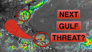 Could Disturbance 1 be the next Gulf Hurricane  Debby a Big Flood Threat [upl. by Revned48]