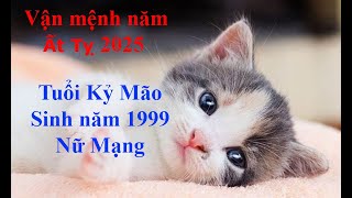 Tử vi Tuổi Kỷ Mão 1999 Nữ mạng năm Ất Tỵ 2025 Sự nghiệp tài vận tình duyên và gia đạo [upl. by Lasser104]