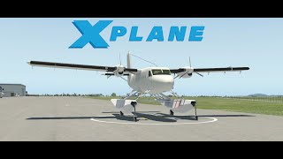 x plane 11 dhc 6 startup amptakeoffamplanding and crash [upl. by Jillana]