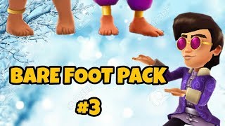 👣 BAREFOOT PACK 3  Amira Izzy and Brandon  Subway Surfers Gameplay by Marco Masri [upl. by Aruam]