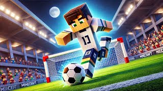 Monster School Soccer Challenge  Minecraft Animation [upl. by Ahcatan495]