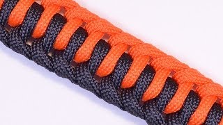 Learn How to Make the Single Genoese Survival Paracord Bracelet  BoredParacord [upl. by Pollerd]