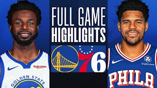 WARRIORS at 76ERS  FULL GAME HIGHLIGHTS  February 7 2024 [upl. by Sualohcin]