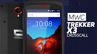 TREKKERX3  Le smartphone résistant à la française Crosscall [upl. by Learrsi]