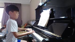 Mozart sonata K545 rondo allegretto 莫札特奏鳴曲 8 year old Regis [upl. by Zerep]