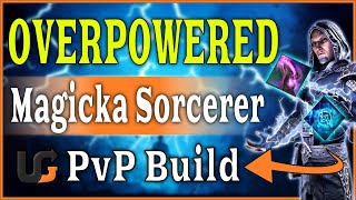 BEST PVP CLASS ESO magicka sorcerer pvp build  Update 43 [upl. by Tilford]