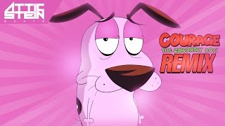 COURAGE THE COWARDLY DOG THEME SONG REMIX PROD BY ATTIC STEIN [upl. by Ecirtac587]