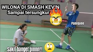 SADIS Natasha Wilona Vs Kevin Sanjaya SUKAMULJOMarcus Fernaldi GIDEON  The Minions [upl. by Llerrej476]