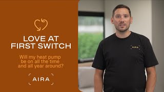 Why Your Heat Pump Runs YearRound No Need to Switch Off  AiraHome Explains [upl. by Imarej825]