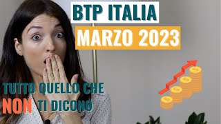 BTP ITALIA MARZO 2023 nuova emissione Buoni del Tesoro Poliennali conviene Investire o no [upl. by Laurel]