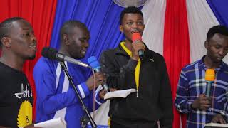 SIONI HAYA KWA BWANA  HYMN COVER BY MEN [upl. by Beitnes629]