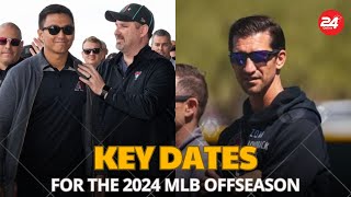 Key Dates for the 2024 MLB Offseason What Fans Need to Know [upl. by Eseneg]