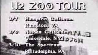 U2 Zoo TV tour 1992 dates [upl. by Schreck]